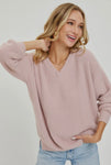 Super Soft Chenille Blush Sweater