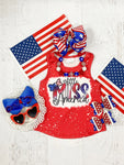 Little Miss America Red Tank