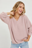 Super Soft Bubble Gum Pink Sweater