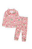 Santa Is Almost Here Button Down Jammies