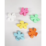 Boho Flowers Hair Clips- multiple colors