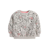 Snow Fun Grey Crew Sweatshirt