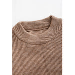 Up For Change Taupe Pullover Sweater