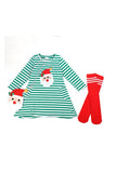 All The Magic Christmas Dress and Santa Slim Purse