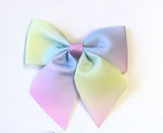 Mini 4" Pastel Rainbow Bow