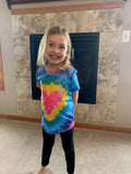 Spread The Love Tie Dye Heart Tee