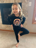 Mini Black Crew Sweatshirt