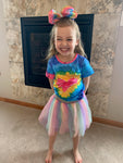 Spread The Love Tie Dye Heart Tee