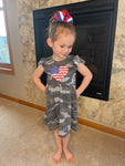 All American Camo Flag Dress