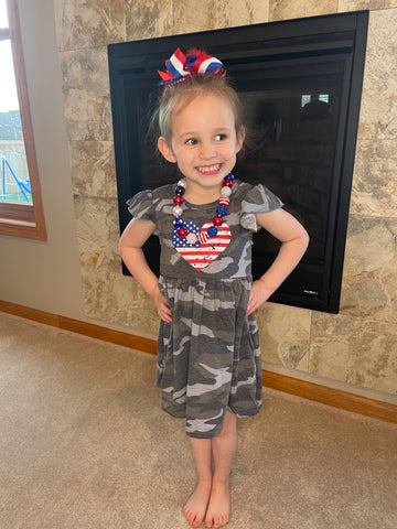 All American Camo Flag Dress