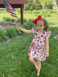 Pink 4th of July Fireworks Dress