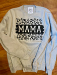 Fierce Mama Fleece Light Tan Adult Crew Sweatshirt