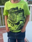 T- Rex Neon Graphic Boys Tee