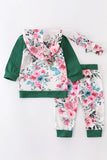 Evergreen and Floral 3 PC Baby Set