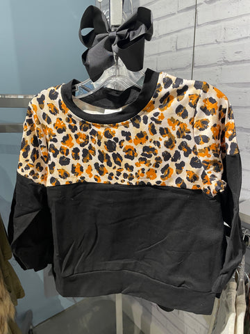 Move Over Tiger Orange and Black Long Sleeve