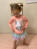 Glitter Pink Unicorn Sweatshirt