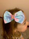 Pretty Pretty Mermaid 4" Bow