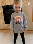 Mini Grey Crew Sweatshirt