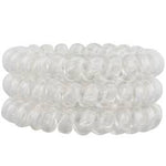 Hotline Hair Ties Crystal Clear Set