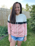 Summer Campfire Lightweight Blush Hoodie